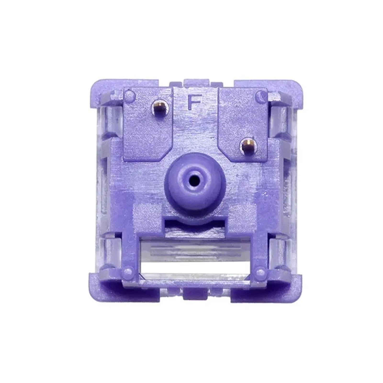 CIY Asura Switch Pre Advanced Tactile Switch 50g for Gaming Mechanical Keyboard Long Spring PC POK Nylon Lubed 50M Purple(110PCS)