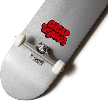 CCS Cheap Skates Tag Glitter Skateboard Complete - White - 7.25