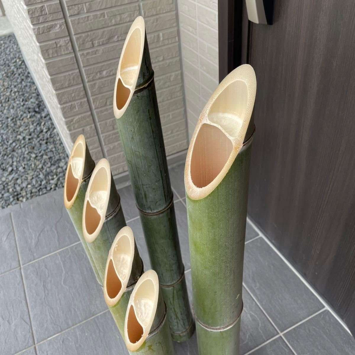 Amazon | 門松 青竹 6本 笑い竹 正月飾り 天然竹 | 正月飾り | おもちゃ