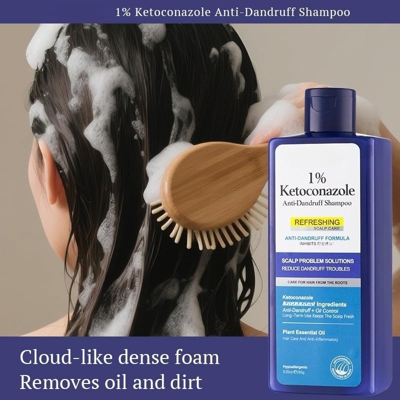 Anti-Dandruff Shampoo with Ketoconazole - Fresh Scent
