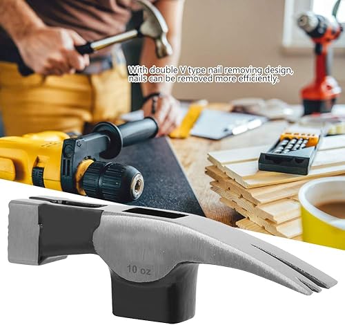 Miniatura 7 de Cabeza de ángulo recto 10oz martillo de acero de alto carbono reemplazo herramienta de carpintería resistente para carpintero