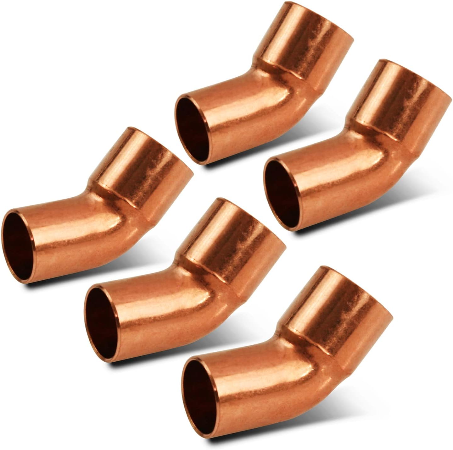 DDTG0400-5 45 degrees Street Elbow Copper Fittings, 4