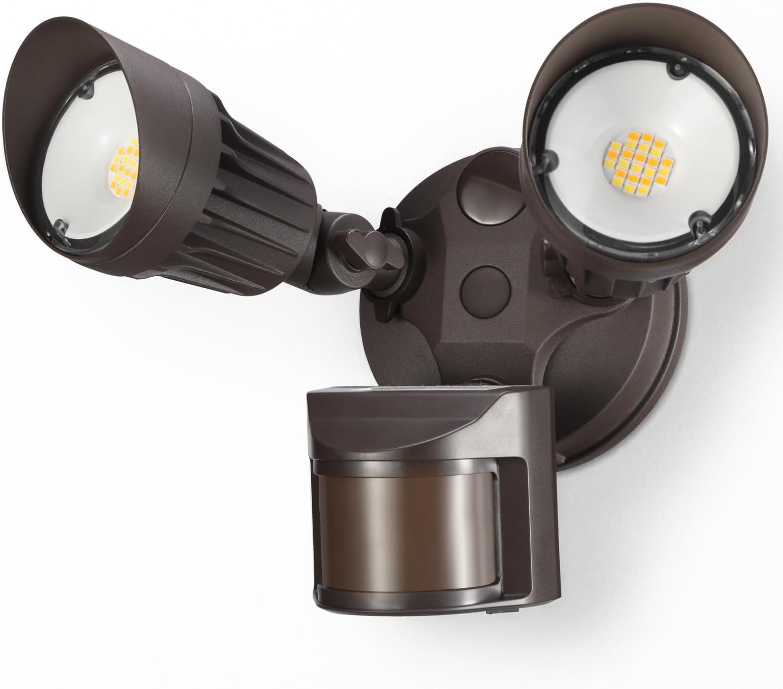 3CCT LED Security Light, Outdoor Motion Sensor Flood Lights, Aluminum, 3 Modes Motion Detector + Dusk to Dawn + Switch Control,