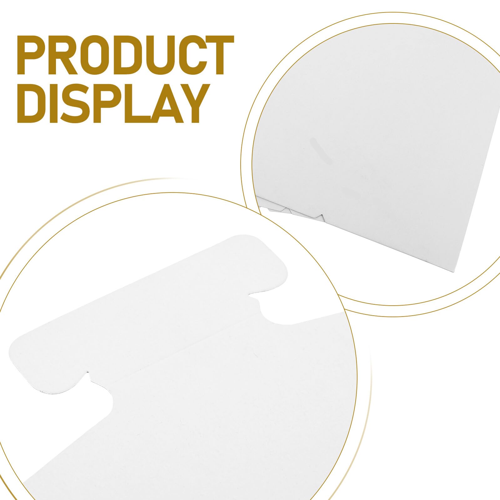 Cartons de Pliage pour Chemises 50 Pcs en Carton Blanc Double Couche | Feuilles pour Vêtements, Usage Retail et Assemblages Scolaires, Imprimables pour Logos, Renfort D’emballage