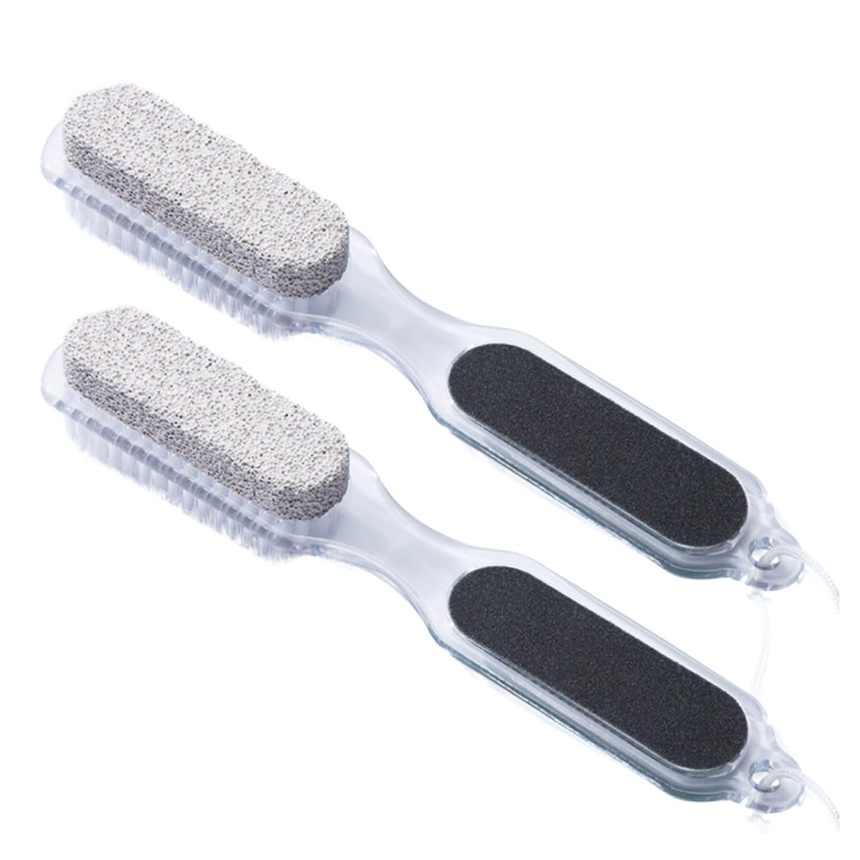 Mikinona Kit Exfoliating Foot Brush Remover Nail File Foot Rasp Dead Skin Scrubber