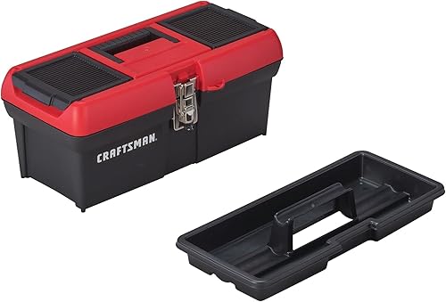 Miniatura 4 de CRAFTSMAN Caja de Herramientas, con Cerradura, 16 in., Rojo/Negro (CMST16901)