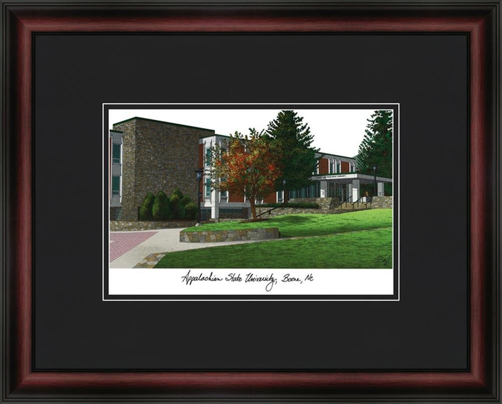 Campus Images NCAA Appalachian State Mountaineers Academic Framed Lithograph