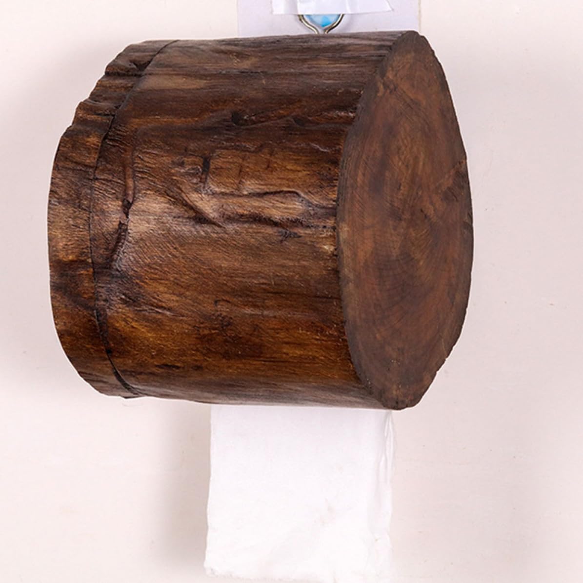 Baumförmige Taschentuchbox für Toilette und Bad | Feuchttücher Kasten Toilette, Dekorativer Halter, Einfache Form, Glatt Verarbeitet, Korrosions und Rostbeständig