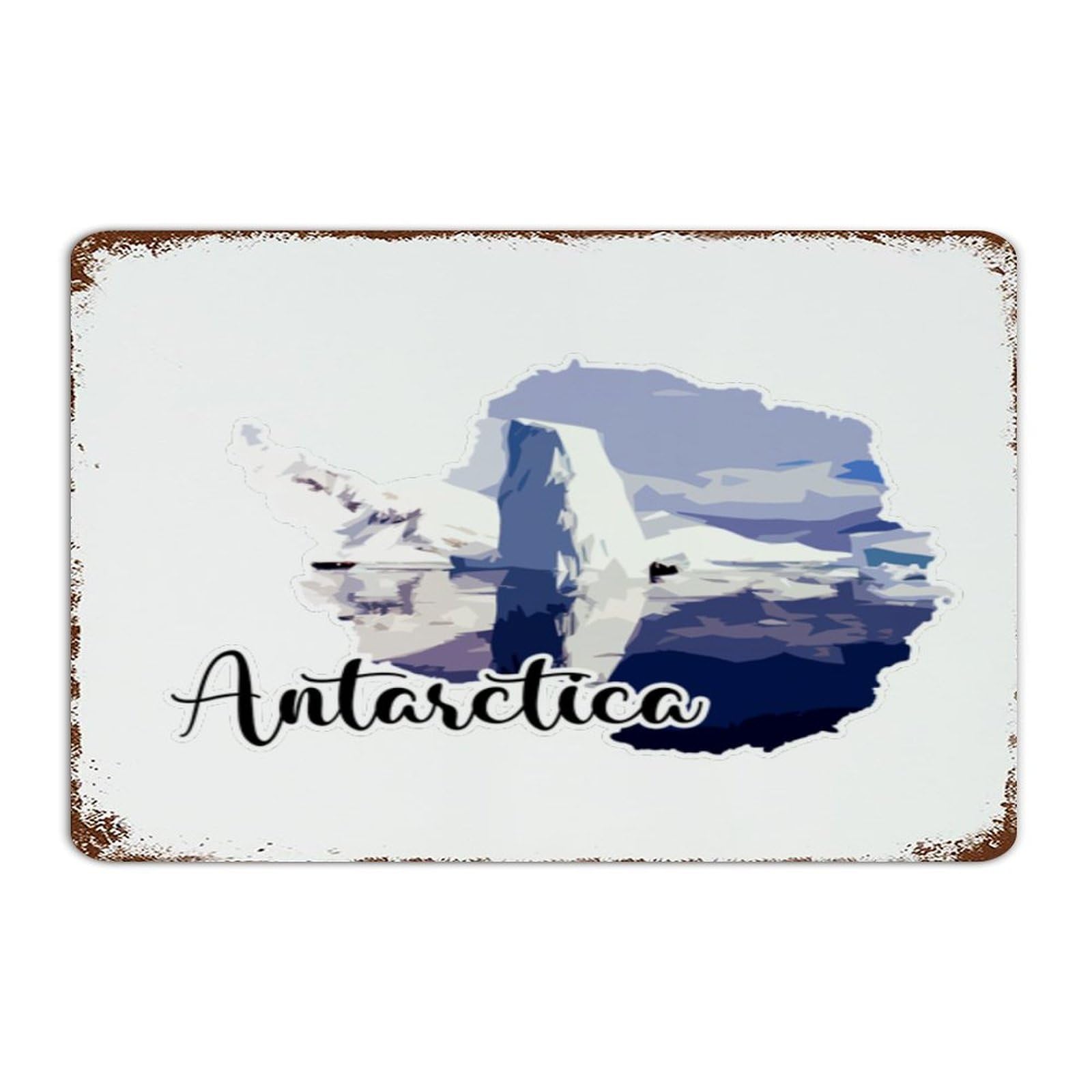 Targa Metallica Vintage Con Libellula – Decorazione Da Parete 20x30 Cm Per Interni/Esterni - 3