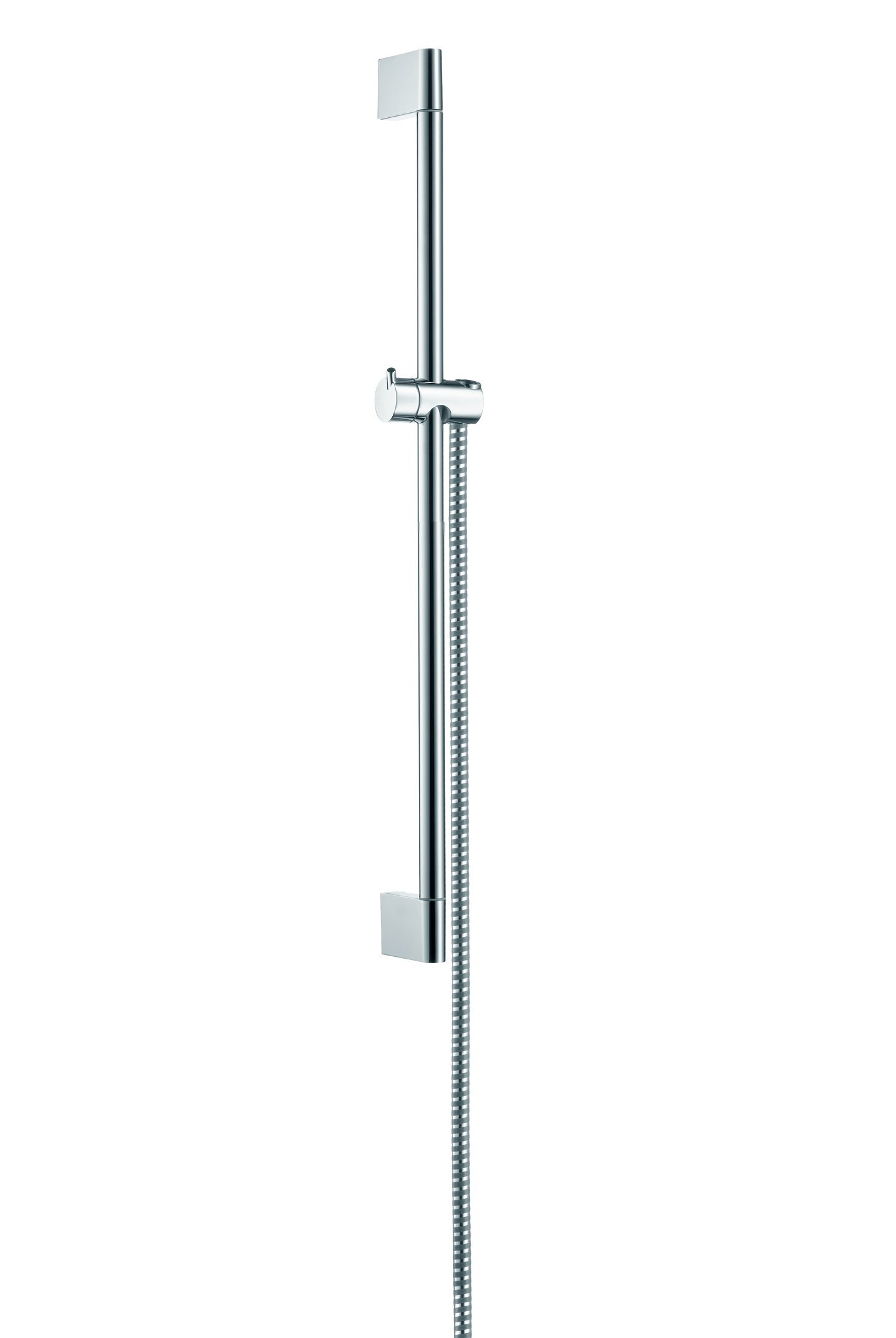 hansgrohe Unica Barre de douche 65 cm avec flexible de douche, chromé, 27615000