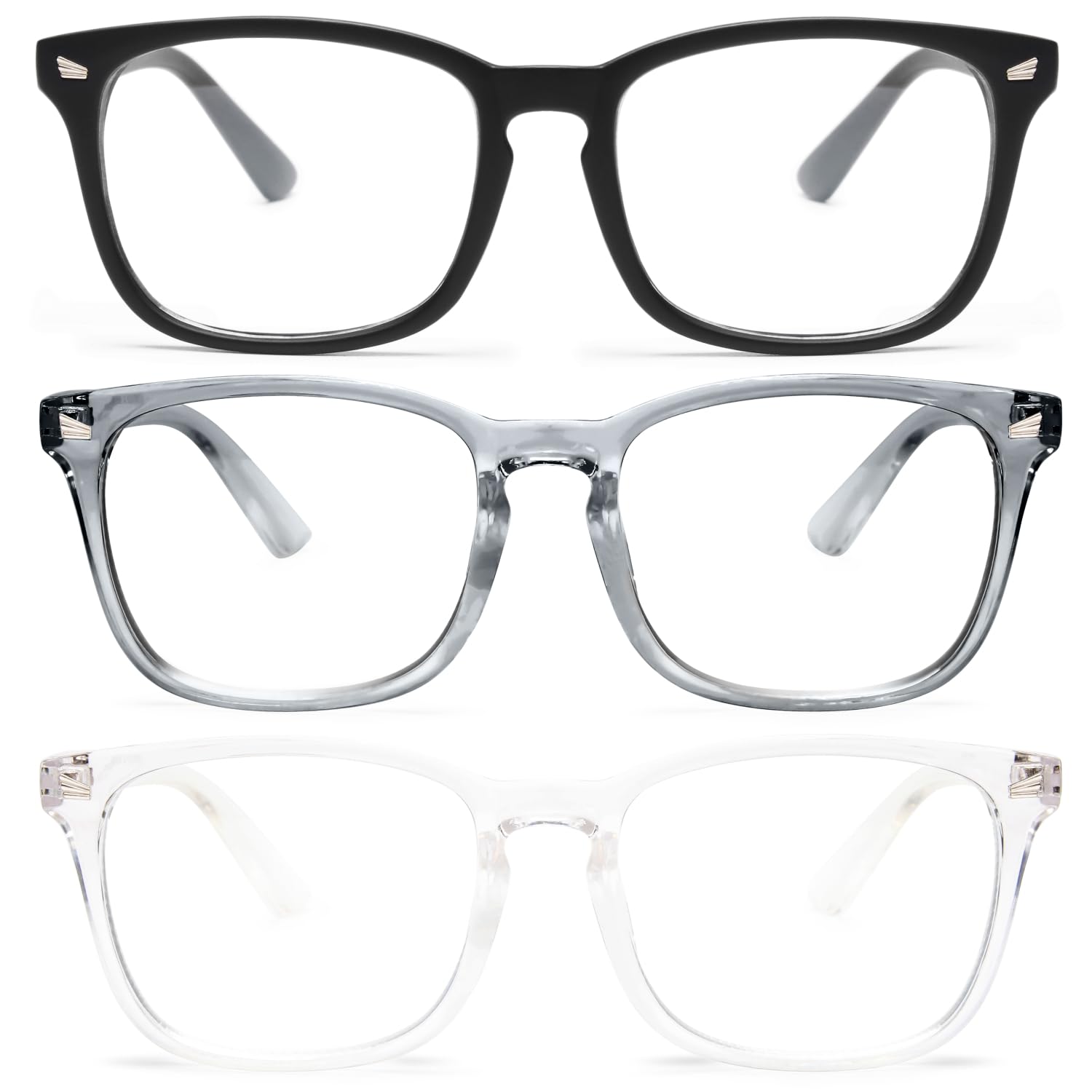 livho High Tech Blue Light Glasses - Advanced 99% Blue Light Blocking Computer Glasses - Anti Eyestrain & UV Glare Protection