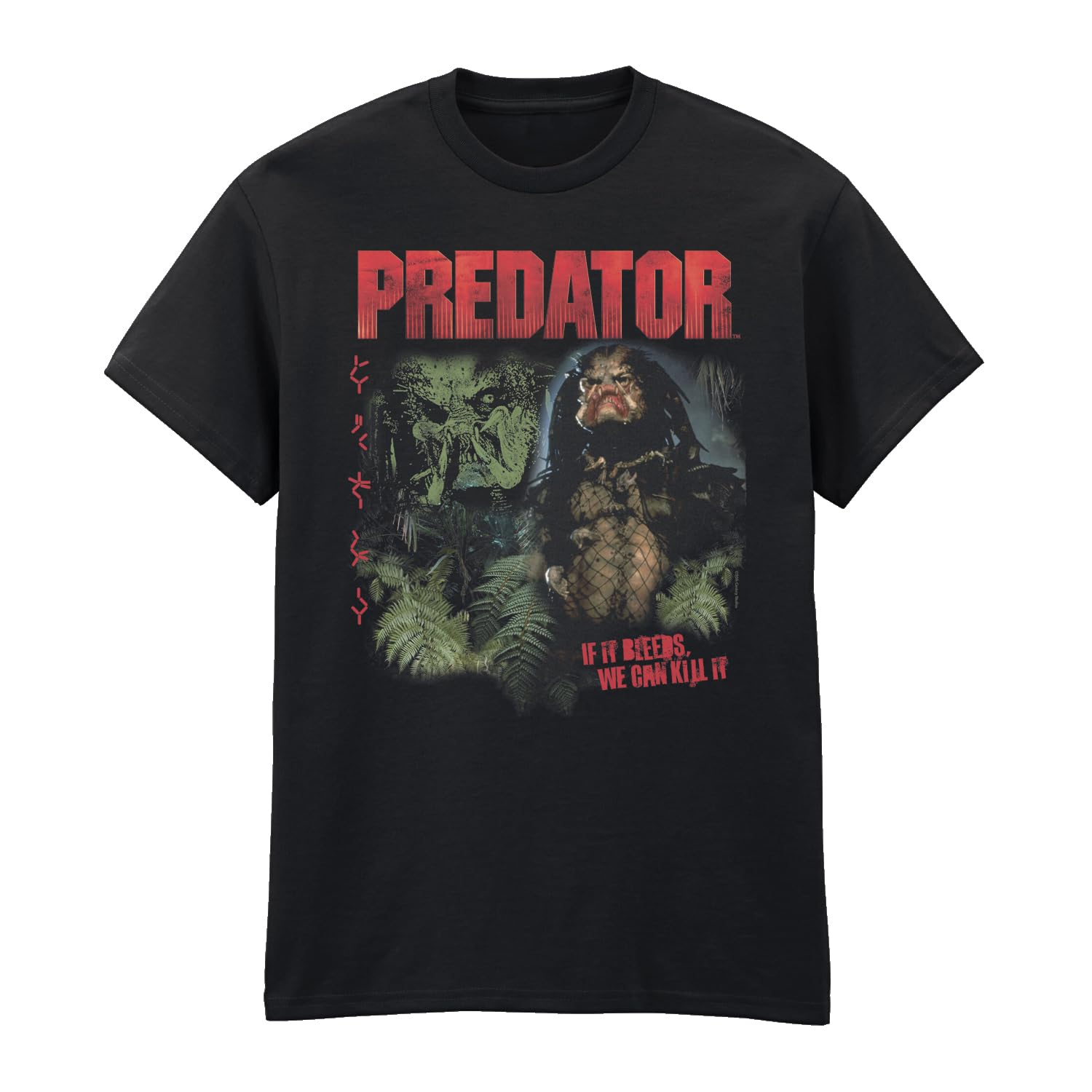 Heroes Inc. Unisex Black Official Predator Movie T-Shirt | Adults Tee | Classic 1987 Sci-Fi Action Horror Licensed Merchandise (Uk, Alpha, Xxl, Regular, Regular)