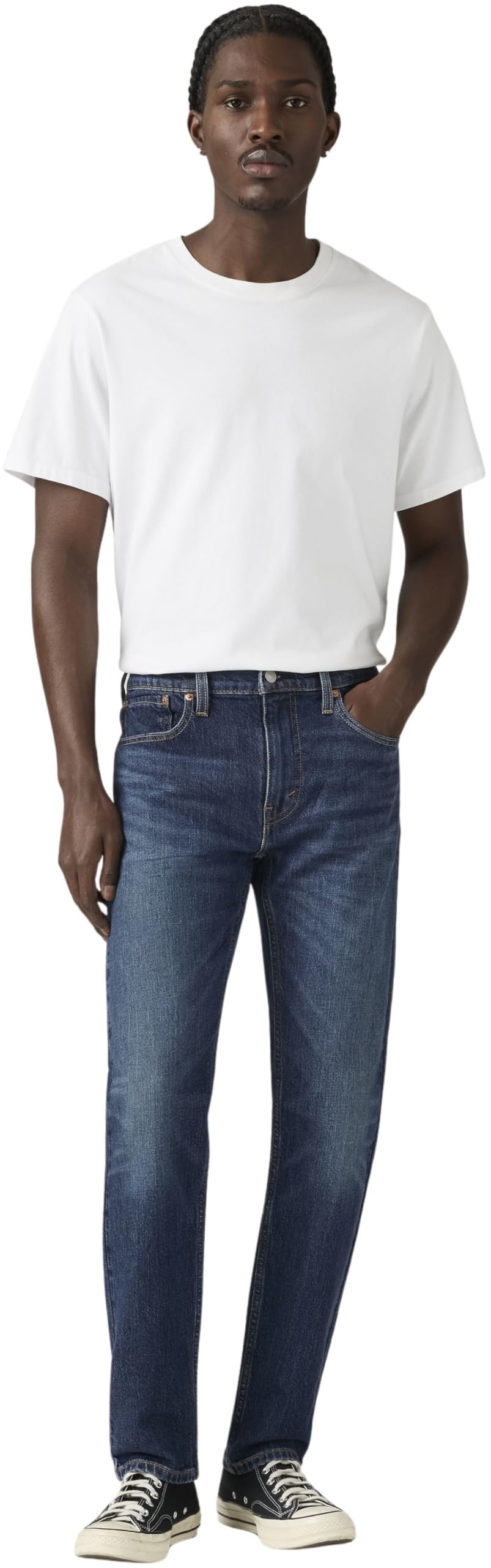 Levi's Men's Blue 502 Taper Jeans In Free As A Bird, Size 34/32