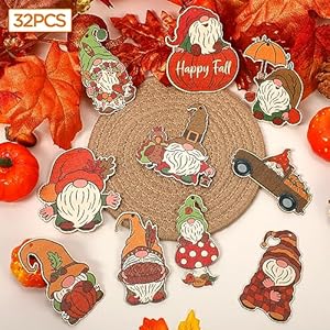 32pcsthanksgivingfallgnomesornaments16stylesthanksgivingwoodenornamentsforsmalltreehangingpendentsautumnpumpkinmixcutoutsforthanksgivingfallholidayhomedecorsupplies Urban Country Home Decor 32pcs thanksgiving fall gnomes ornaments 16 styles thanksgiving wooden ornaments for small tree hanging pendents autumn pumpkin mix cutouts for thanksgiving fall holiday home decor supplies urban country home decor
