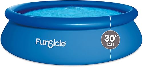 Miniatura 17 de Funsicle Quickset - Piscina inflable redonda de 15 x 36 pulgadas con bomba de filtro, fácil instalación con diseño de anillo superior