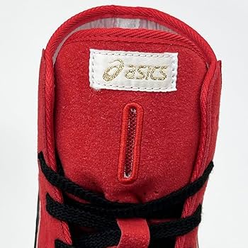 asics ボクシングシューズ レッド/ゴールド Amazon | 24.0cm アシックス ボクシングシューズ レスリング