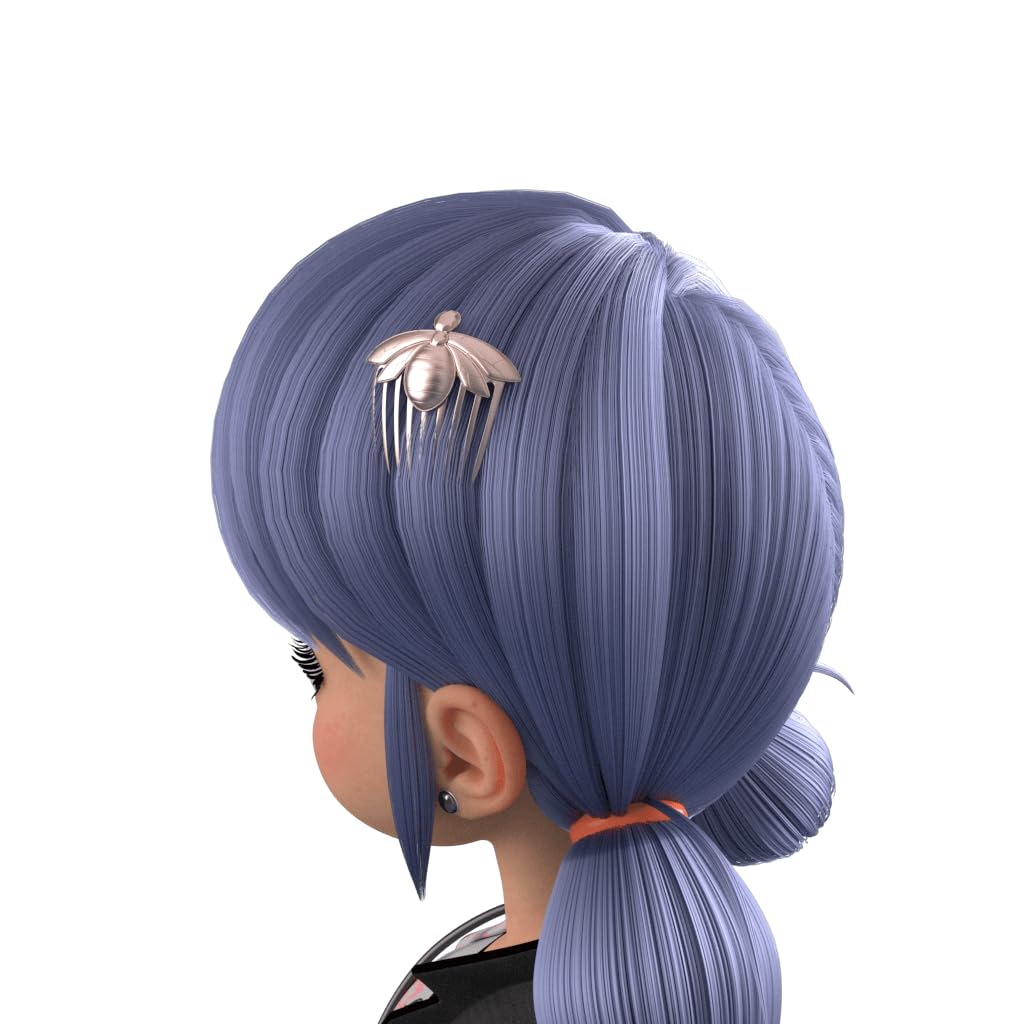 ZAG STORE Miraculous Ladybug - Peine Marinette Camuflaje Abeja, No afectado