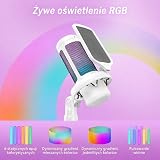 Mikrofon USB do gier TONOR TC310+ z regulowanymi trybami RGB i jasnością, idealny do strumieniowego nagrywania podcastów, studia nagraniowego na YouTube. Kompatybilny z komputerem,Maciem Biały