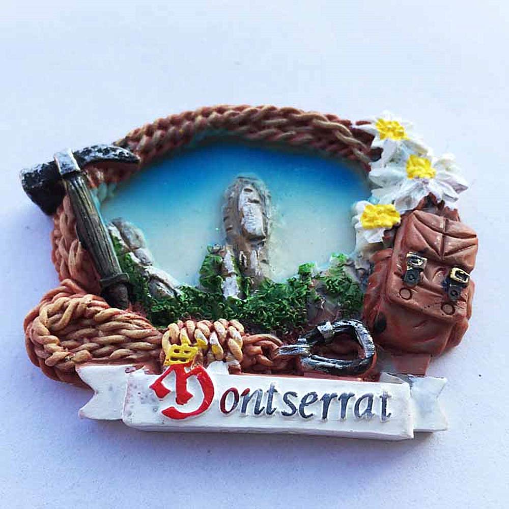 Amazon.com: Montserrat Barcelona Spain 3D Fridge Magnet Travel