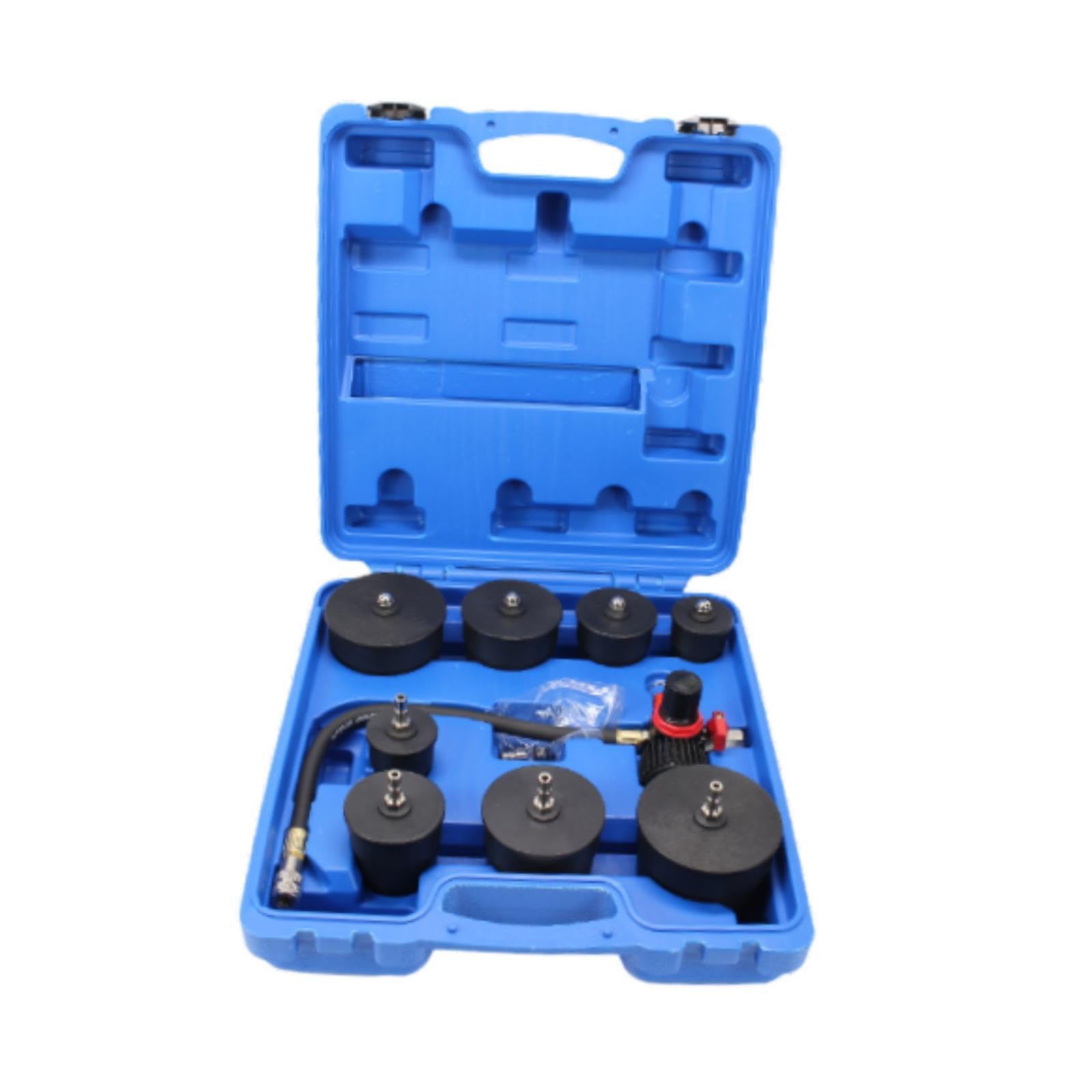 Para Sistema de comprobación de Fugas excepcional. Kit de | fugas. Estuche de transporte que satisface las exigencias de los mecánicos automotrices profesionales. Refrigeración,