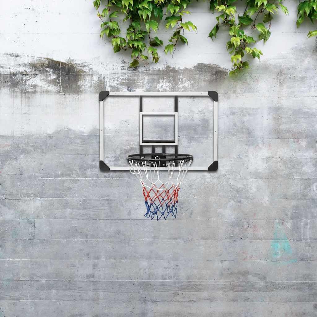 Generisch Basketballkorb Transparent 90x60x2,5 cm Polycarbonat,Sportartikel,Athletik,Basketball,Basketballkorbteile & -zubehör,Basketball-Korbbretter-93669