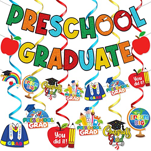 Preschool Graduation Banner Preschool Graduation Decorations Set Prek