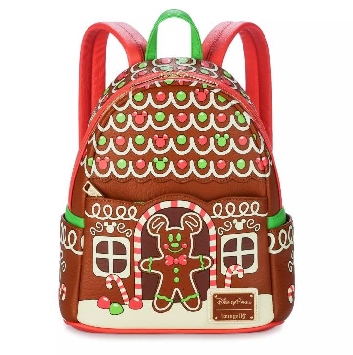 Theme Park Merchandise DParks LF Mini Backpack Mickey Gingerbread