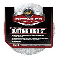 Algopix Similar Product 17 - Meguiars DMC6 DA 6 Microfiber Cutting
