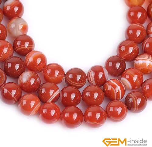 Miniatura 529 de GEM-Inside - Cuentas sueltas de piedra de lava negra natural de 0.315 in para hacer joyas, 15 pulgadas Cordierita de grado A