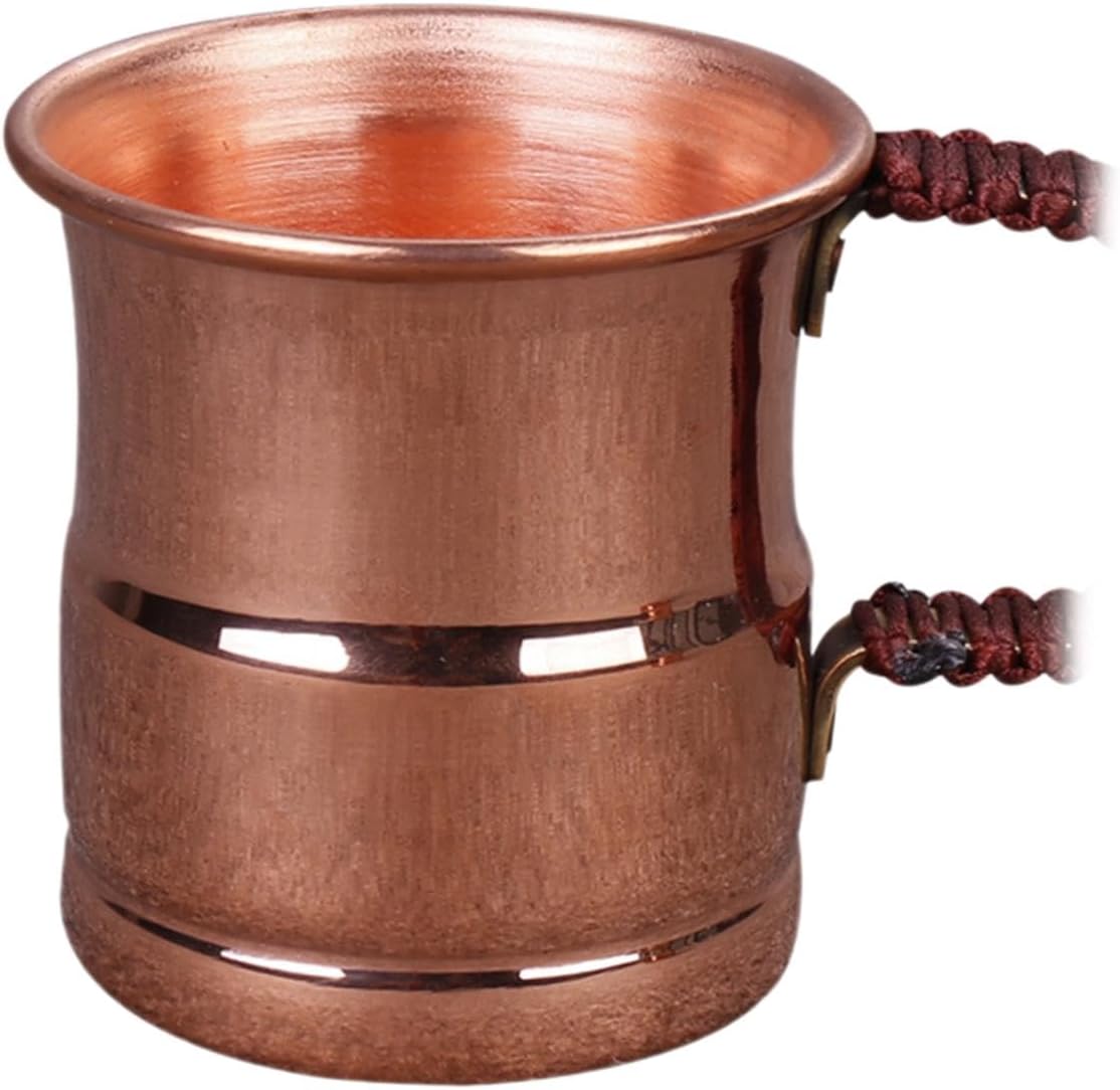 Elegant Copper Moscow Mule Mug for Festive Gatherings, 400ML