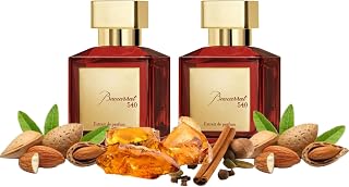Equivalence of Baccarrat 54O Extrait de Parfum - Inspiration Bottle 50ml x 2 - Long Lasting Daily 12-14 Hours, 99% Same Fragrance (50ml x 2 EXTRAIT)