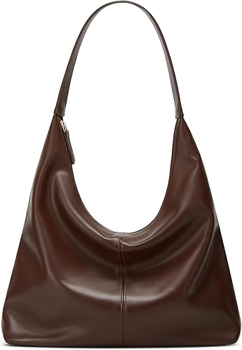 Miniatura 9 de Bolso de hombro de ante moderno para mujer, bolsa de mano, bandolera, bolso con asa superior, bolso para viajes, universidad, trabajo B Pu Beige