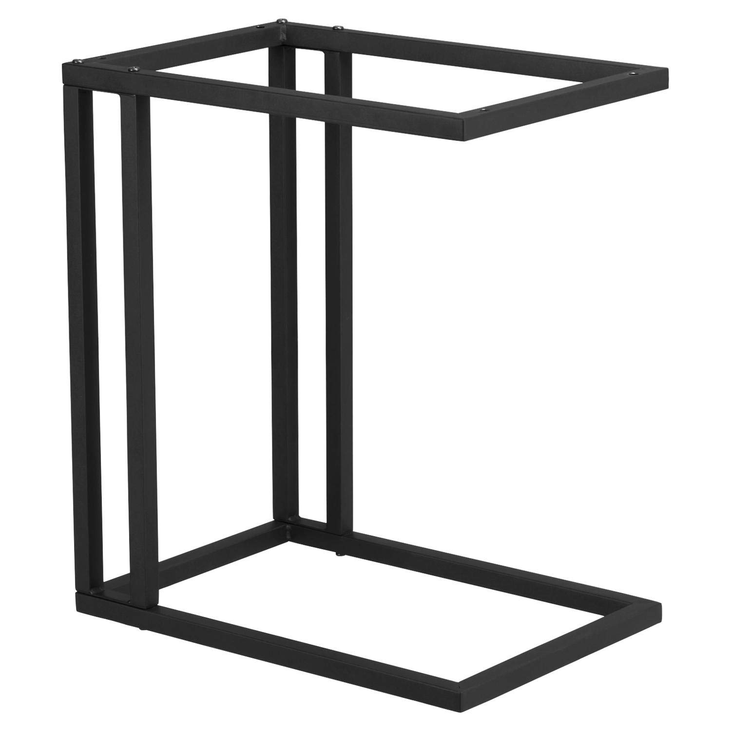 Yaheetech 2 x Mesa Auxiliar con Ruedas 50 x 35 x 60 cm para Salón Sofá Cama Dormitorio de Café Estilo Vintaje Retro Mesita Lateral Ordenador de Madera