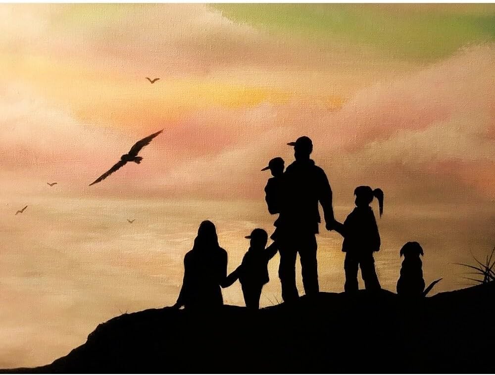 CANVAS Family Vacation by Ed Capeau Art Painting Reproduction