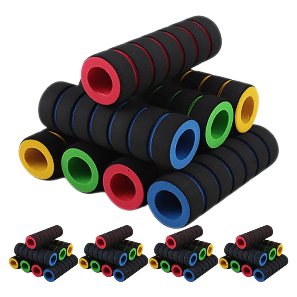 Sosoport 20 Pairs Sponge Grips Paddle Handle Sleeves Kayak Paddle Grip Non-slip Grip Sponge Paddle Grips