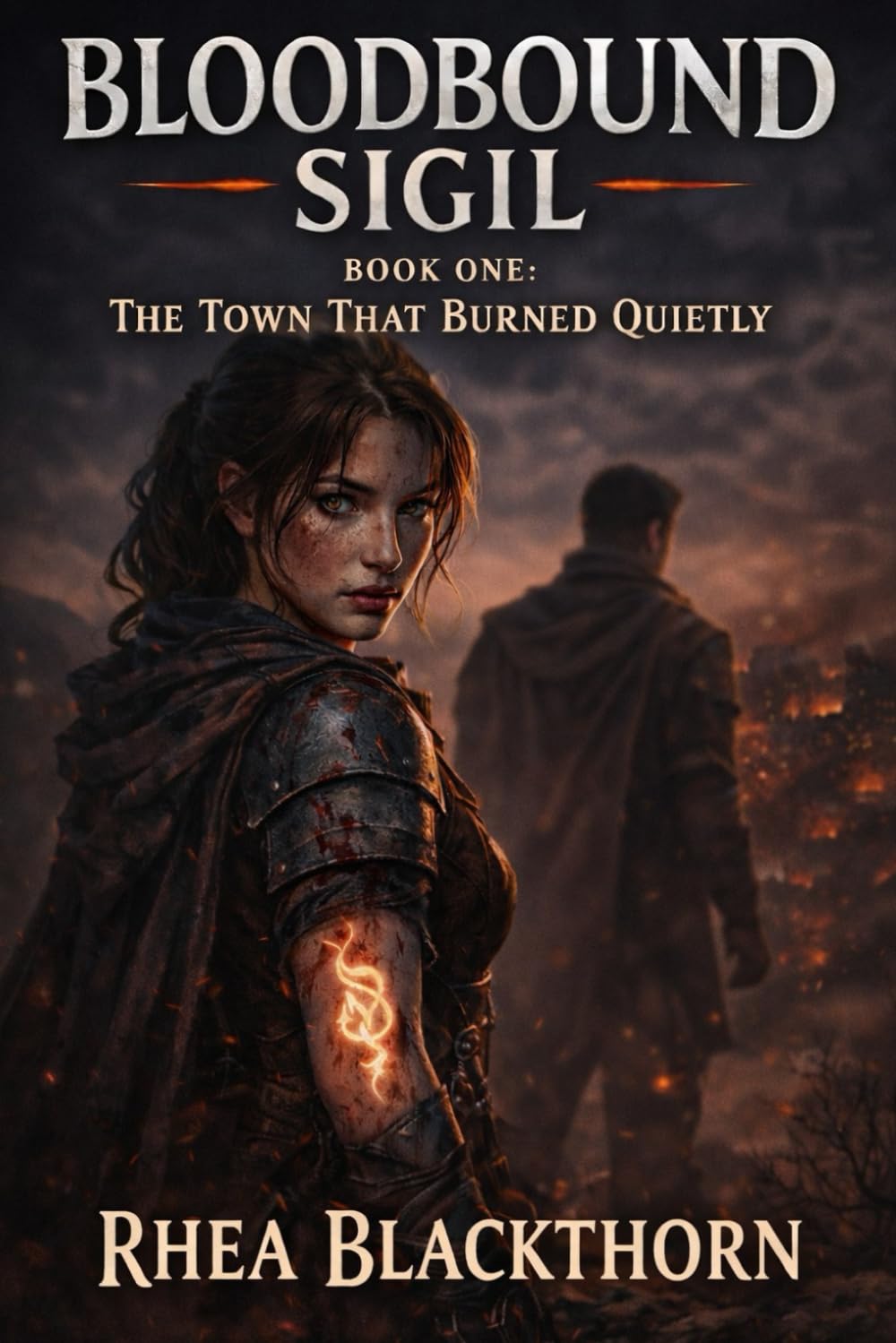 Bloodbound Sigil: Book One – The Town That Burned Quietly: A Dark Fantasy Action Thriller with Slow-Burn Tension and Cursed Magic