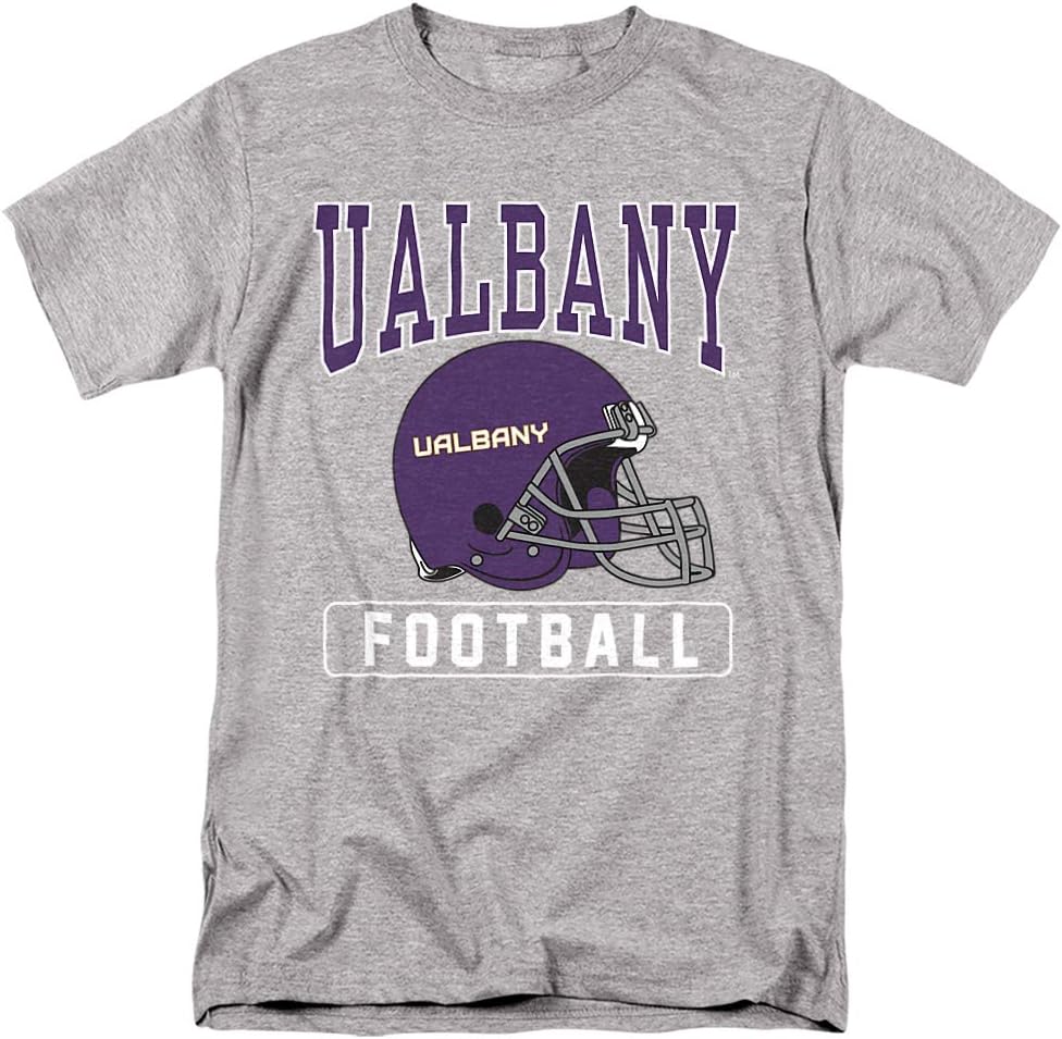 University at Albany Official Football Helmet Unisex Adult T Shirt
