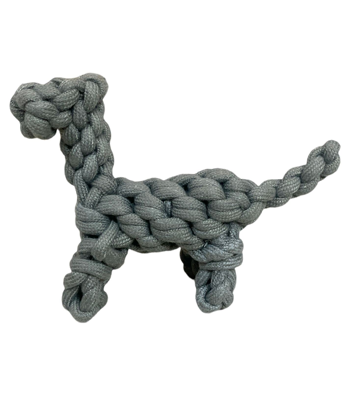 DOGTOWN Soft Cotton Giraffe Rope Toy - Dog Chew Toy - Dog Pets Toy for Teeth Training [ Grey ] (B0B34S7Q84) Amazon Price History, Amazon Price Tracker