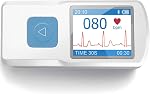 BEC portatif ECG moniteur - Moniteurs électrocardiographes en moins de 30 Secondes, pas besoin d'un smartphone, toutes les mesures sont faites sur l'appareil