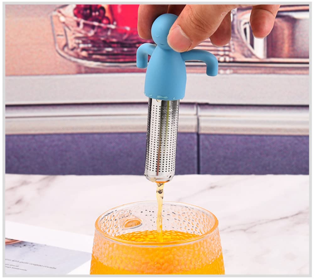 Infuseur à thé USB 2 pièces pour thé en Vrac Mignon passoire à thé en Maille Fine en Acier Inoxydable Boule de Filtre à thé Diffuseur de thé Plus raide pour Tasses à thé Théières