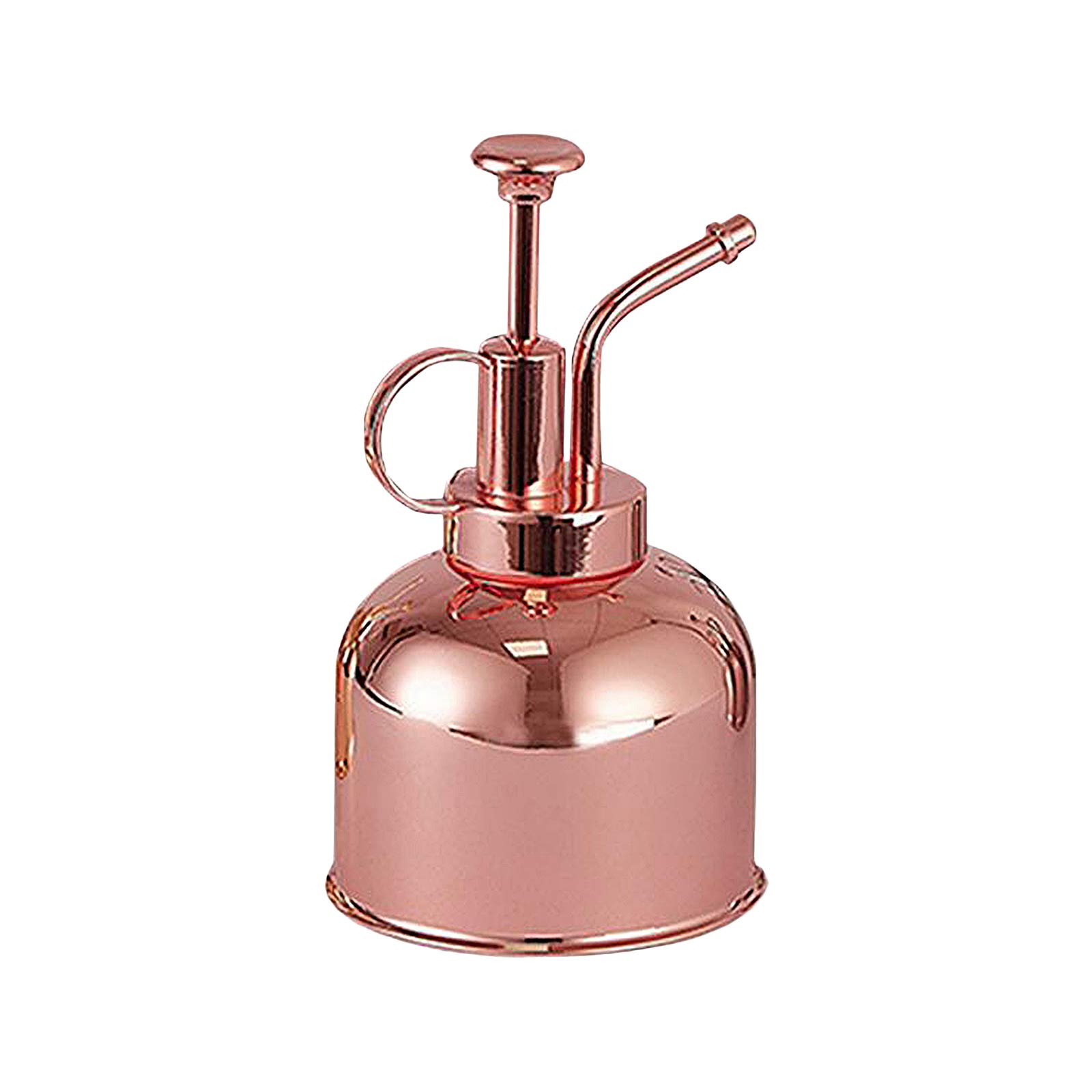 300ml Metal Plant Flowers Watering Cans Pot Spray Bottle Sprayer Rose gold