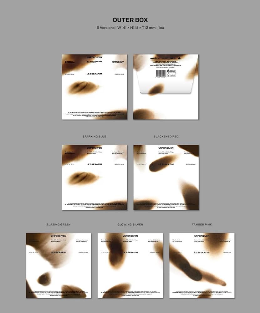 【新品未開封】LE SSERAFIM アルバム EASY UNFORGIVEN 新品未開封】LE SSERAFIM アルバム EASY UNFORGIVEN 1st Studio