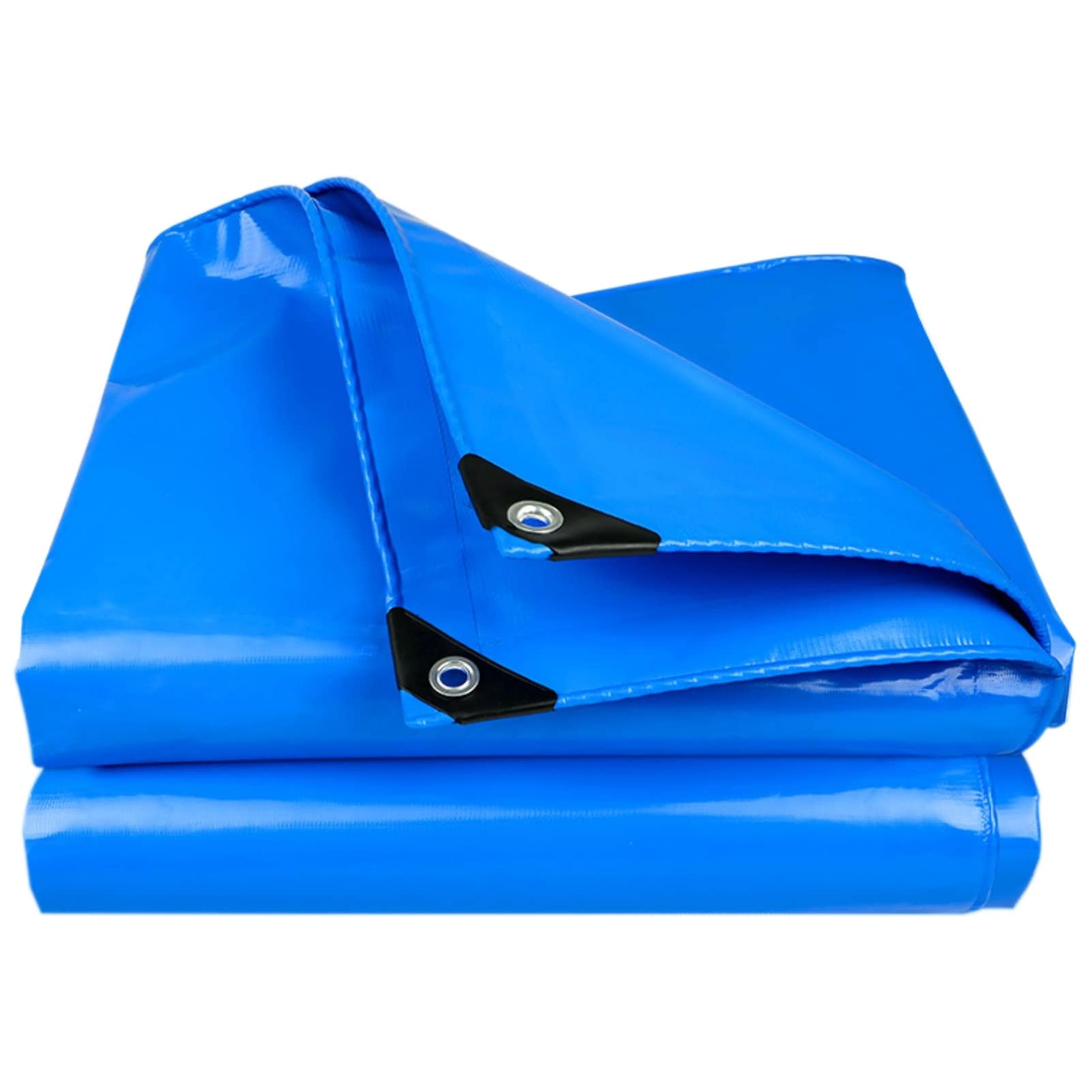 Tente de camping en plein air avec auvent imperméable et bâche bleue
