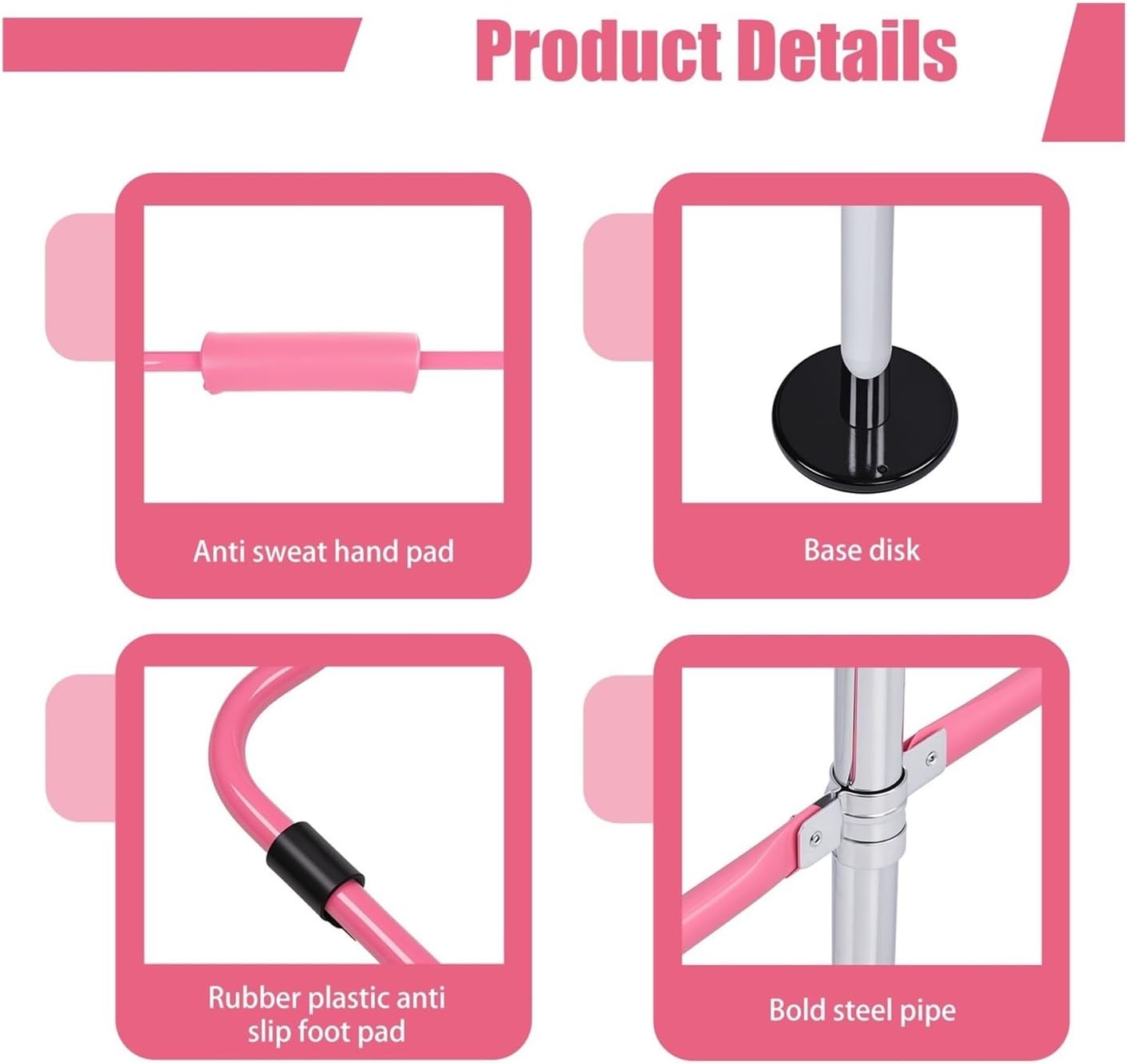 Gymnastics Bar Expandable Gymnastics Bar Adjustable Height Gymnastic Horizontal Bar