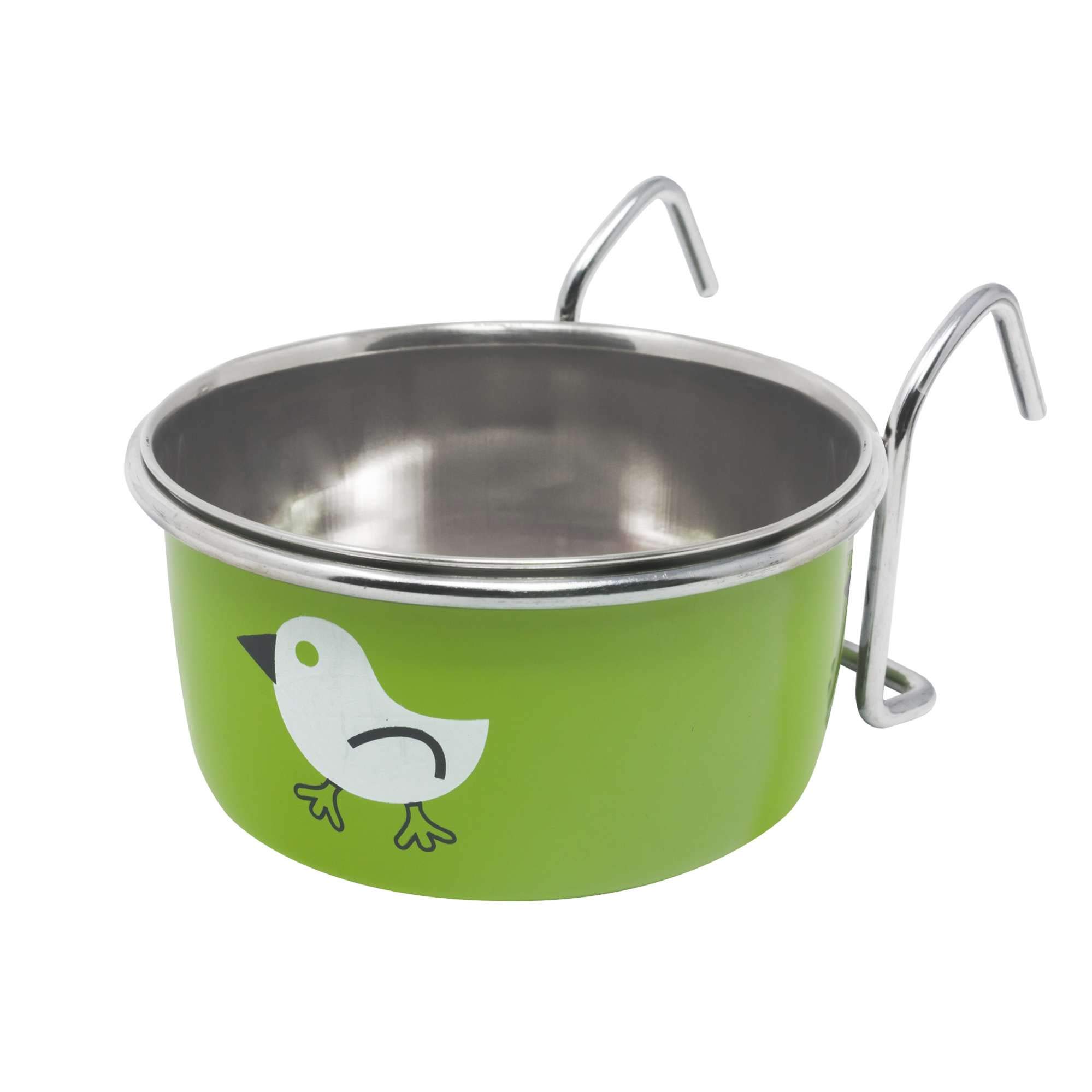 ICA Comedero Acero Colgador Jaula 0,9L 200 g