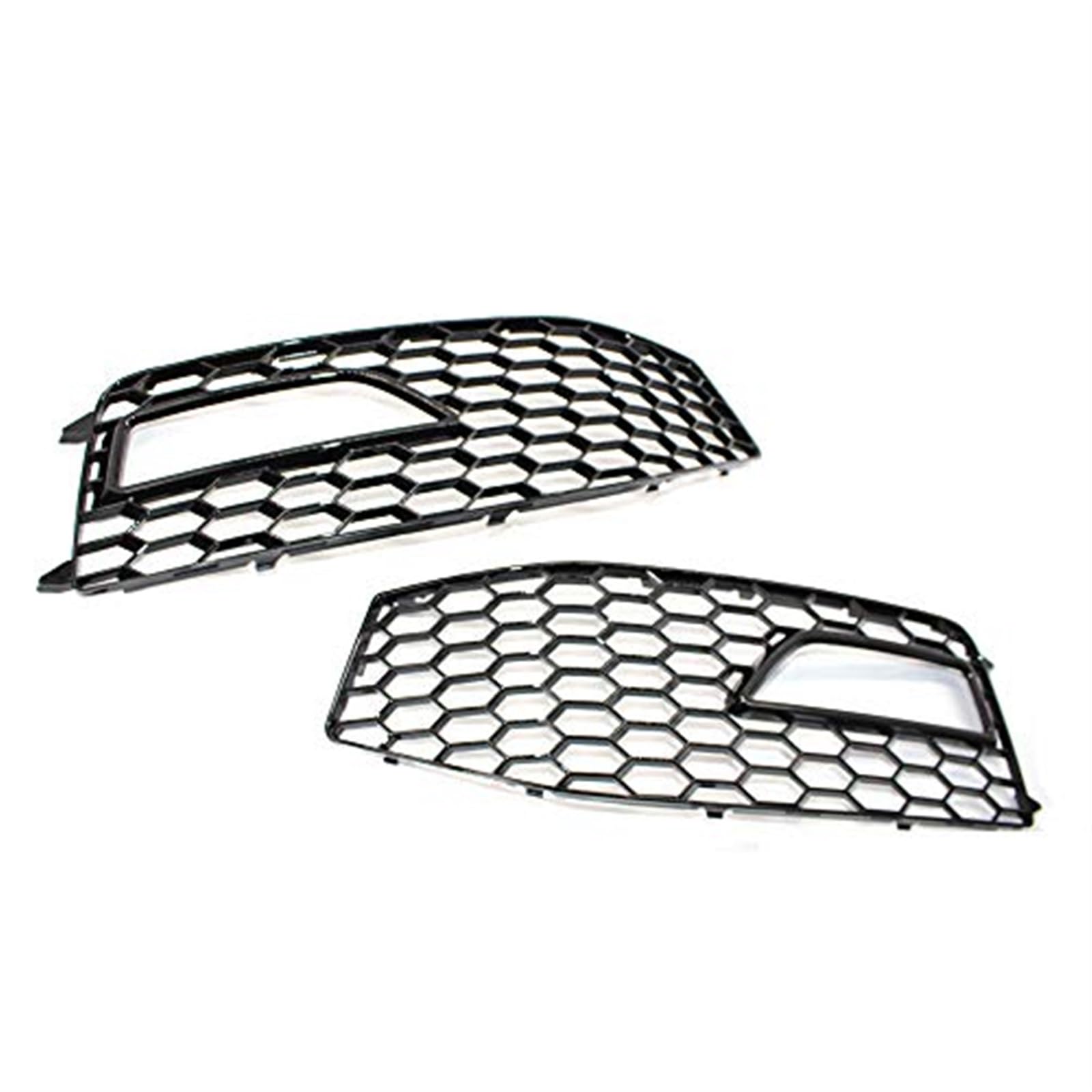 Do A4 S4 2013-2015 2 szt. Plaster miodu perforowana rama światła przeciwmgielnego dolna siatka 8K0807681L 8K0807682M Listwa przeciwmgielna