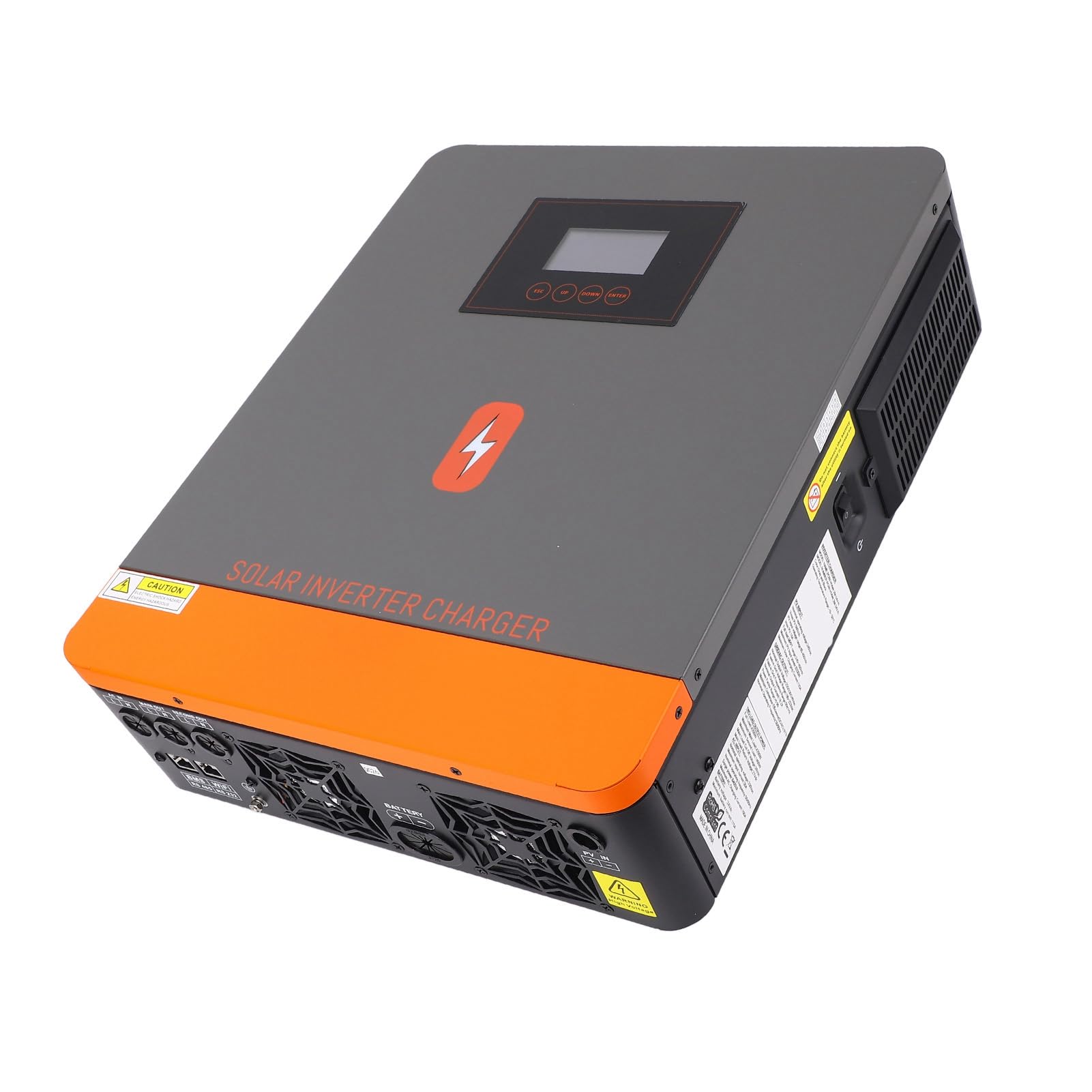 Inverter Solare 4200W con Controller MPPT 140A 230V Alimentatore Off-Grid Integrato per Casa e Ufficio Compatibile