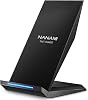 NANAMI Wireless Charger - Wireless Charging Stand Compatible with iPhone 17/17 Air/16/15/14/13/12/11 Pro, 10W Phone Charger Dock Desktop Charging for Samsung Galaxy S26/S26+/S25/S24/S23/S22/S21/S20