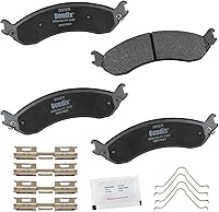 Vista 10 de Bendix Priority1 CFC154 - Juego de pastillas de freno de disco para Avanti II, Century, LeSabre, Regal, Riviera, chasis comercial, DeVille