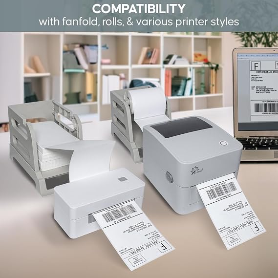 Arkscan LP204 Label Holder for Rolls and Fan-Fold Labels